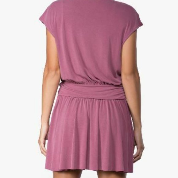 Free People Mauve Pink V-Neck Dress - Picture 3 of 10